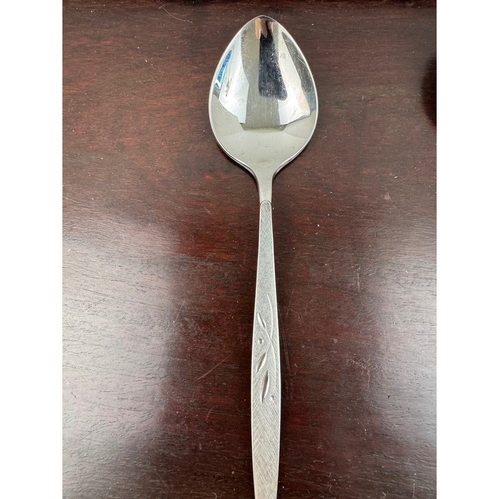 Vintage Oneida Will O Wisp Small Serving Spoon Tablesoon Sugar Spon